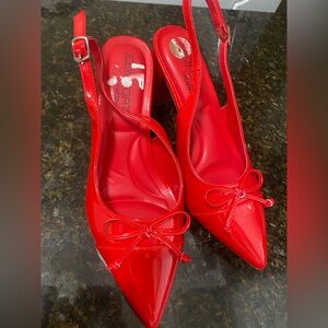 Red heels Brand new